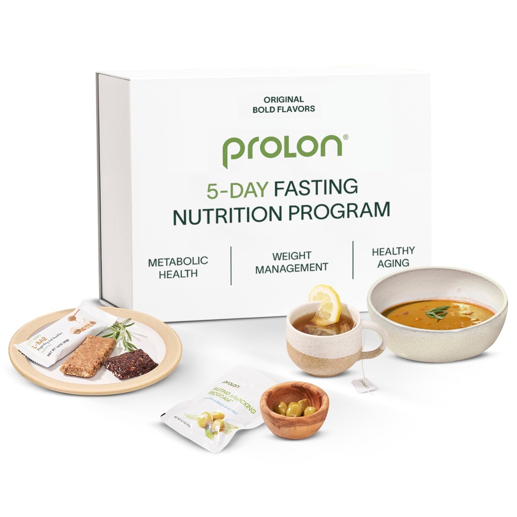 Prolon 5-Day Fasting Kit □ Rápido com alimentos □ Suporta Rejuvenescimento Celular e Envelhecimento Saudável