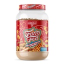 Axe & Sledge Farm Fed 100% Whey Protein Isolate 25g de proteína, baixo carboidrato, açúcar, sem glúten, pó de proteína para homens e mulheres, Keto