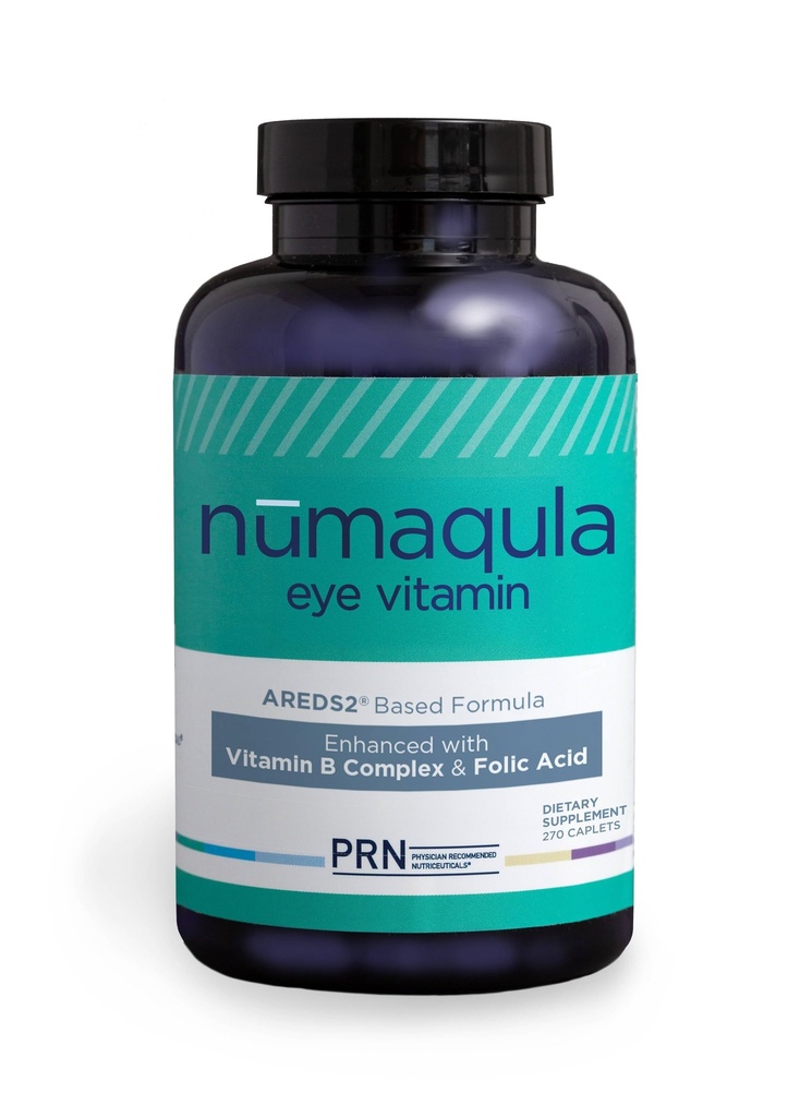 Vitaminas Oculares PRN nūmachula - 270 cápsulas, fornecimento de 90 dias - AREDS2-Vitaminas Oculares Baseadas com Lutein, Zeaxanthin, Complexo Vitamina B e Vitamina E para Suporte Macular Avançado