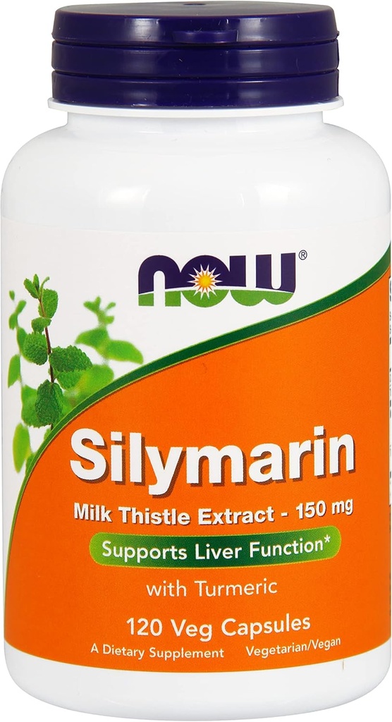 Agora Alimentos Silymarin 150mg, 120 VCaps (Pacote de 2)