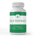 INGREDIENTES ORIGINAIS PUROS Extrato de Kelp (100 Cápsulas), Puro, Sem Aditivos ou Aditivos, Verificado no Laboratório