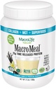 MacroMeal Omni Protein by MacroLife Naturals – 25g Protein – Hydrolyzed Collagen Peptides (90%) – Gluten & Hormone Free – Keto & Paleo Friendly for Sustained Energy - Contém óleo de coco MCT