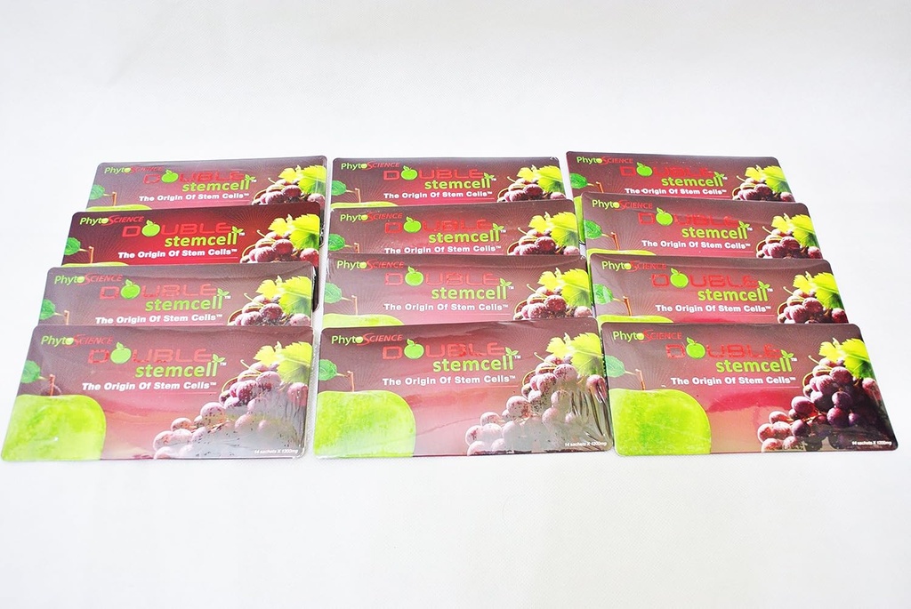 12X PhytoCellTec maçã e uva StemCell duplo StemCell Suplemento Anti envelhecimento