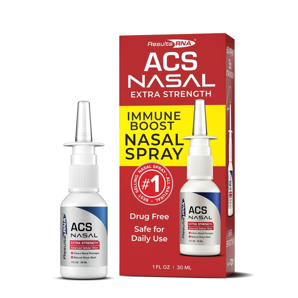 Resultados RNA - ACS 200 Força Extra nasal – A lavagem nasal mais eficaz disponível. Limpa passagens nasais ajudando você a respirar profundamente, dia e noite. Clinicamente provado. Médico recomendado (30 porções)