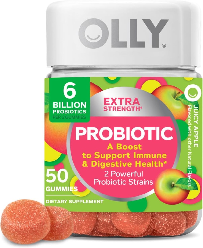 OLLY extra força probiótico mastigável Gummy
