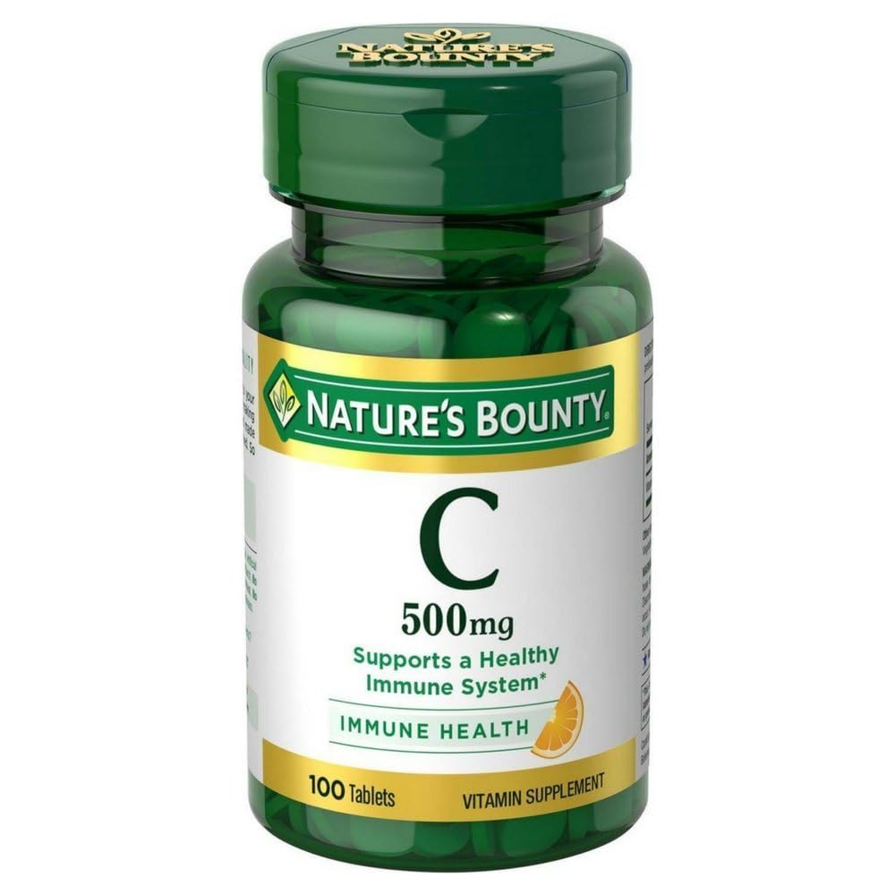 Vitamina C 500 mg Comprimidos 100 ea (Pack de 6)