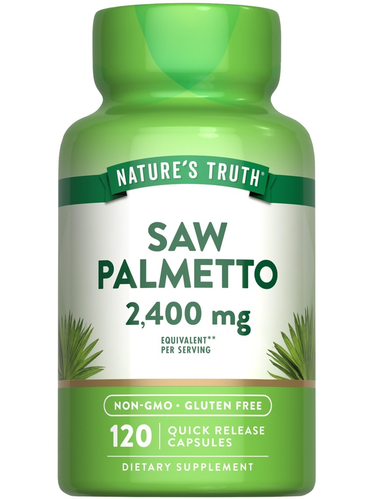 Nature's Truth Saw Palmetto Extract □ 120 Cápsulas