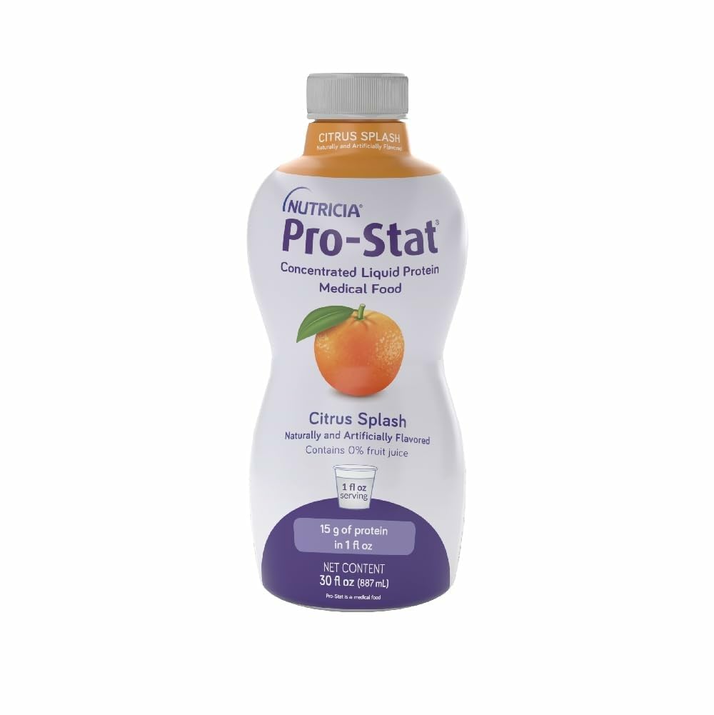 Pro-Stat concentrado líquido proteína alimentos médicos - Citrus Splash, 30 Fl frasco Oz