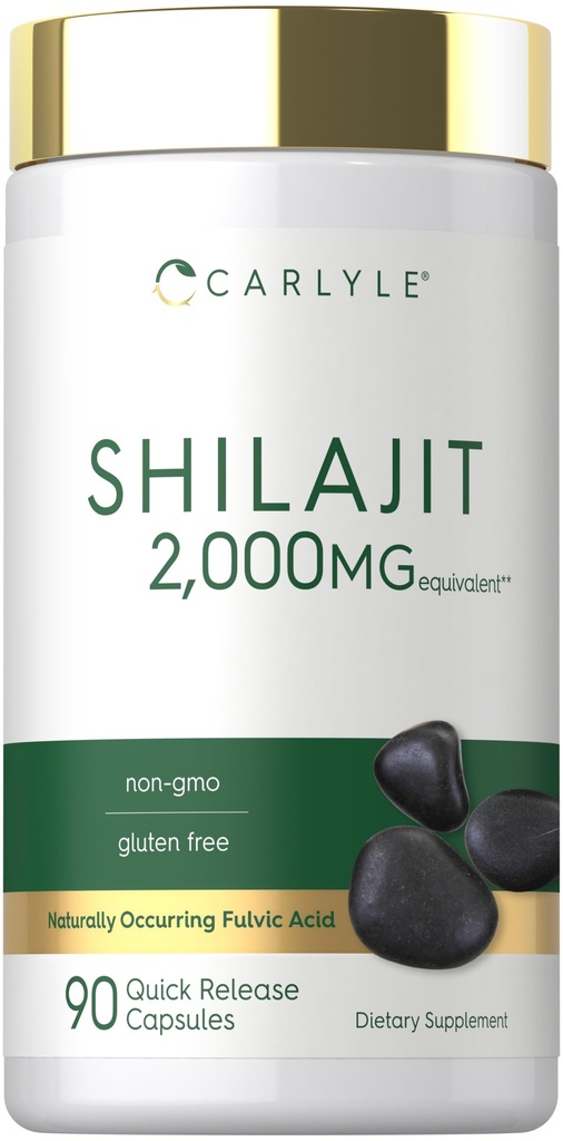 Cápsulas de Carlyle Shilajit