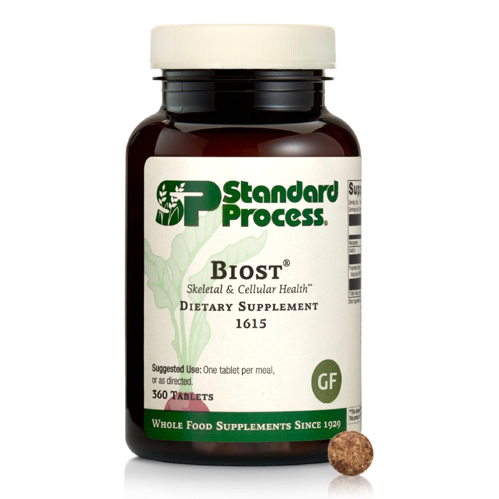 Processo padrão Biost Esqueleto e Cellular Saúde Suplemento dietético - Gluten-Free, Non-Dairy, Non-Soy, & Non-Grain - Aids dentes fortes e ossos - 360 comprimidos