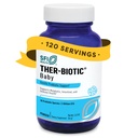 Klaire Labs SFI Health Ther-Biotic Baby - Criança Probiótico para Crianças, Bebês e Bebês - Microbiome & Bowel Support - Pó Probiótico, Adicionar à Fórmula do Bebê, Leite de Mama ou Alimentos Sólidos (120 Servos)