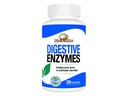 Enzimas Digestivas Rise-N-Shine com Probióticos, Bromelain, Lipase, Papain, Lactase & More - Gut Health Supplement for Women & Men - 30 Cápsulas
