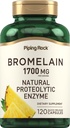 Piping Rock Bromelain Supplement 1700 mg 120 cápsulas