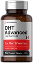 Horbäach DHT Advanced Hair Formula □ 120 Comprimidos Não-GMO e Gluten Free Hair Formula Mistura com Saw Palmetto, Kudzu, e Fo-Ti