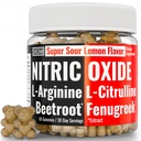 SHIZAM Beets Fenugreek Super Nitric Oxide Gummies w L-Arginina L-Citrulina, beterraba raiz Chews Chweable Chewable Cápsulas Comprimidos Suplemento Suplemento Suplementos Alt, Bootroot Flow Adultos Homens Beats