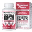 Enzimas Digestivas da Escolha Médica - Multi Enzimas, Bromelaína, Prebióticos Orgânicos e Probióticos para Saúde Digestiva & Gut Saúde - Bloating & Refeição Desconforto Tempo - dupla ação - Todas as dietas - 30 CT