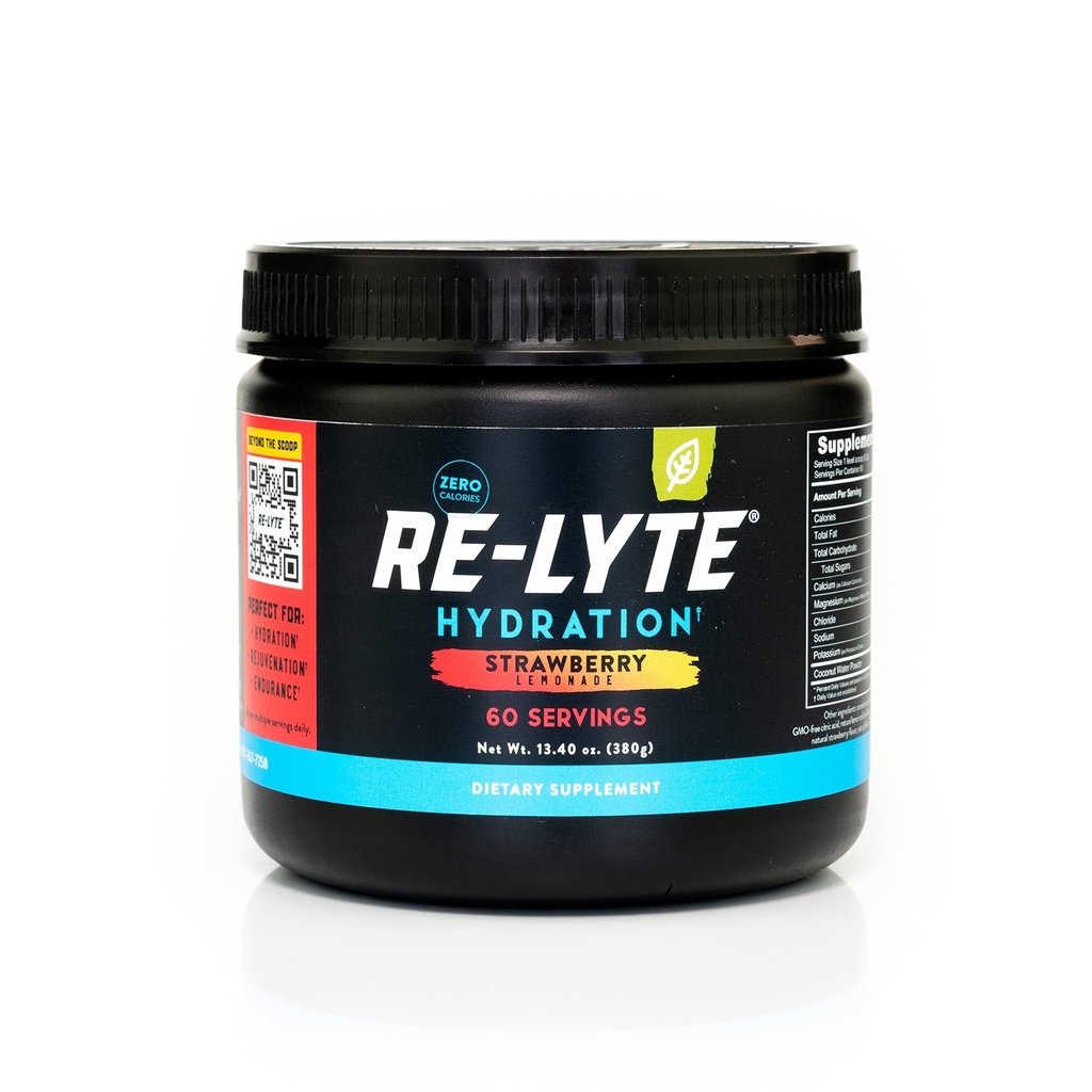 REDMOND Re-Lyte Hydration Electrolyte Powder Mix (Strawberry Limonada)