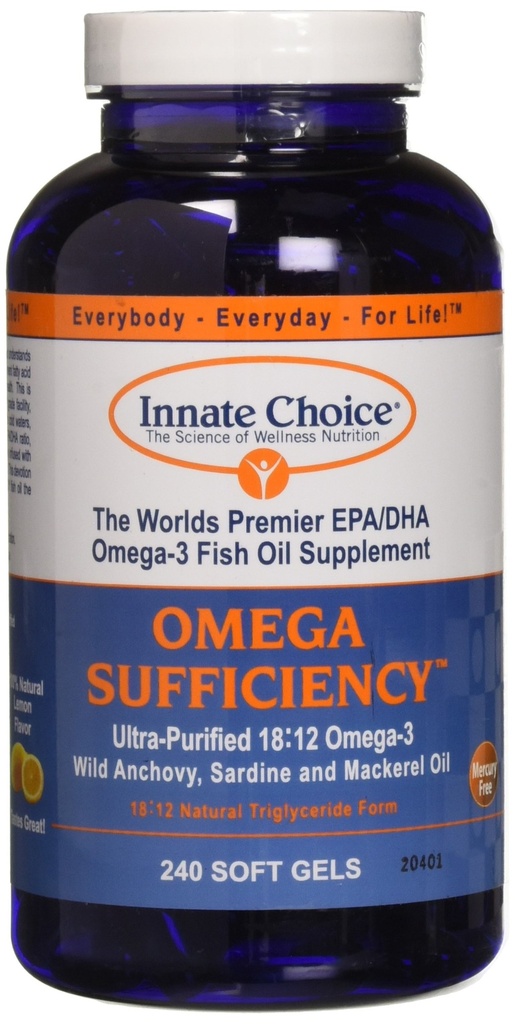 Omega Sufficiency Lemon 240 Cápsulas