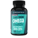 Ocean Saving Omega, Algae Omega 3, suplemento DHA, fornecimento de 4 meses, fonte sustentável, níveis mais elevados de DHA por cápsula (440 mg), w / DPA