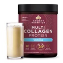 Nutrição antiga Colágeno Peptídeos Pó, Proteína de Colágeno Multi, Mulheres e Homens, Vitamina C, Probióticos, Colágeno Hidrolisado, Suporta a pele, Joints, Gut Health, Vanilla, 60 Servings