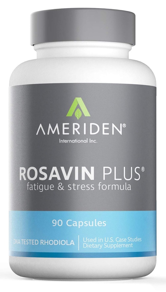 Rosavin Plus® com eletrólitos- siberiano Rhodiola rosea 90 V-cápsulas 150mg por AMERIDEN INTERNATIONAL, INC