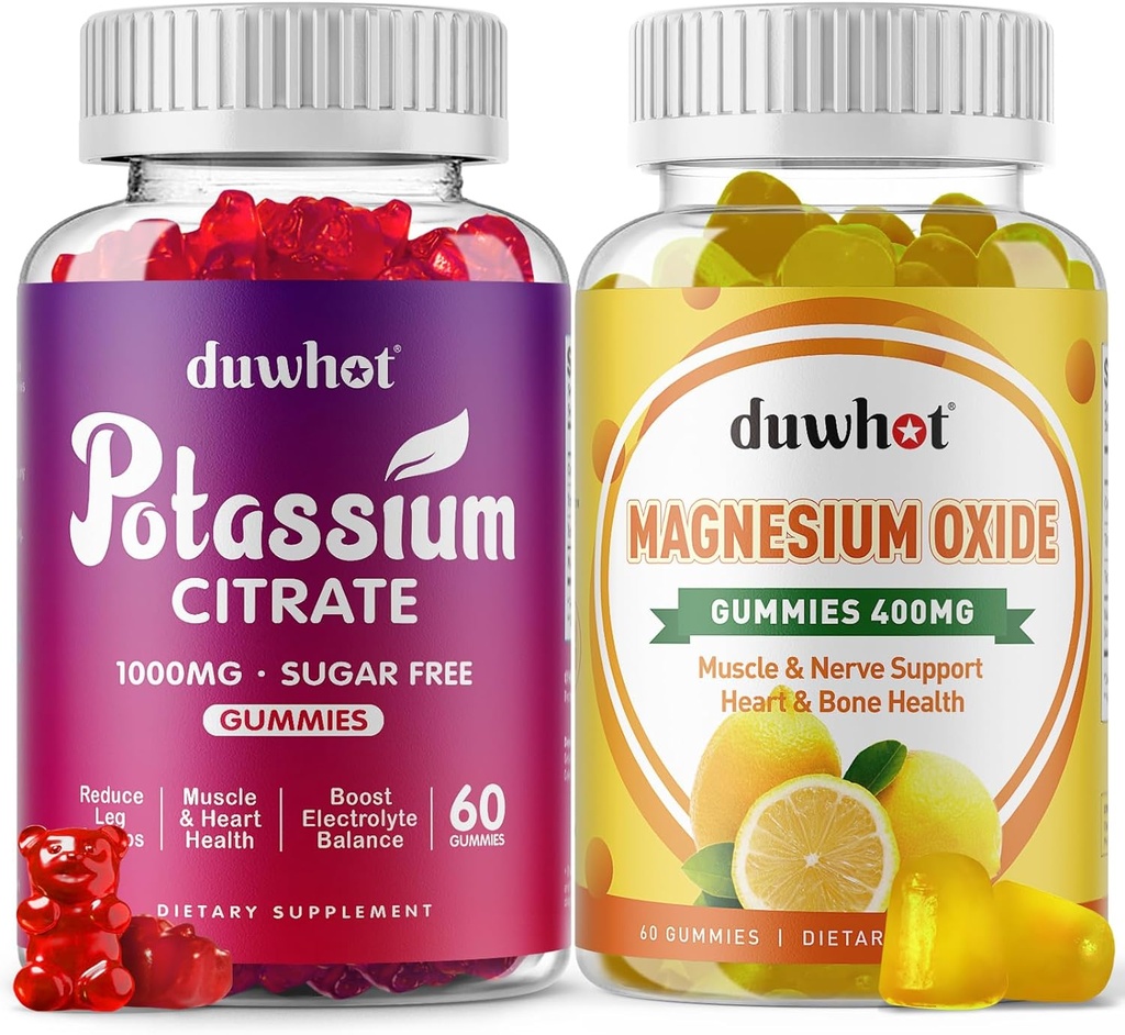 pastilhas de citrato de potássio 1000mg, pastilhas de óxido de magnésio 400mg, Suplemento para adultos