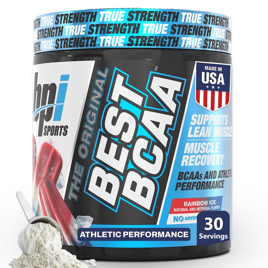 BPI esportes melhor BCAA pó - suporte de recuperação muscular - Ranched Chain Aminoácidos