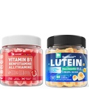 Açúcar sem Lutein 20mg 40mg + Vitamina B1 chicletes