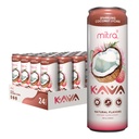 Bebidas botânicas MITRA-9 - Lichia de coco Sparkling Kava Drink with Kava Root Extract - Enhancer de humor - Baseada em plantas - Promove calma natural & clareza (12 Fl. Oz) (24)