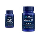 Extensão de vida cabelo, pele & unhas Colágeno Plus Fórmula com vitamina D3 5000 UI - Promove Colágeno, queratina, osso, cérebro, imune e saúde das unhas - 120 Count & 60 Softgels