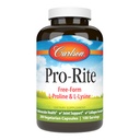 Carlson - Pro-Rite, L-Proline de forma gratuita e L-Lysine, Saúde, Suporte Conjunto e Formação de Colágeno, 200 Cápsulas