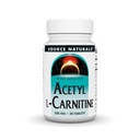 Fonte Naturals Acetil L-Carnitina, 500mg, 30 Comprimidos