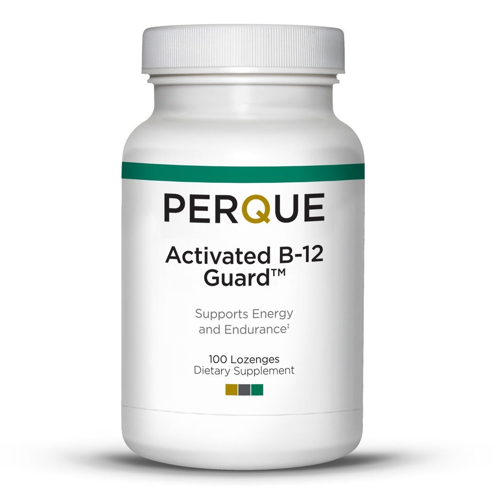 Perque Ativado B-12 Guarda (2000 mcg, 100 pastilhas)