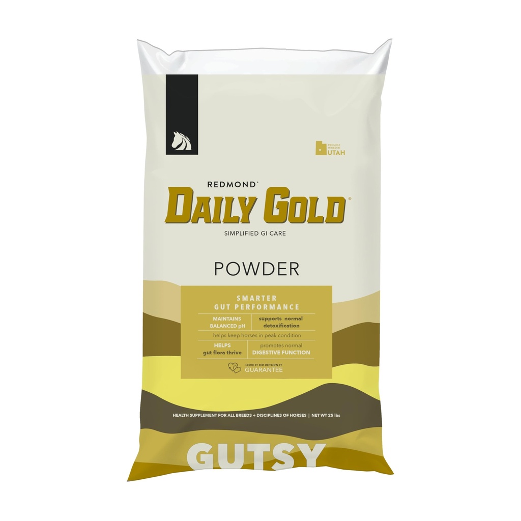 REDMOND Diary Gold Stress Alief – Suplemento Digestivo Natural e Úlcera para Cavalos