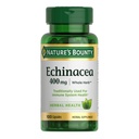 Echinacea Bounty da natureza, Suplemento de ervas, Suporta saúde imune, 400mg, 100 cápsulas