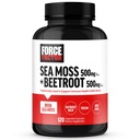 FORCE FACTOR Irish Sea Moss + Beet Root Supplement to Support Immunity, Circulation, Natural Energy, Heart Health, with Antioxidants, Non-GMO, Vegan-Friendly, Soy-Free, 120 Cápsulas Vegetais