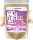 XPRS Nutra Organic Milk Thistle Seed Powder - Premium Milk Thistle Powder Rich em silimarina e antioxidantes - leite Thistle Seeds Apoio à saúde do fígado - Vegan Friendly Milk Thistle Organic (16 Ounce)