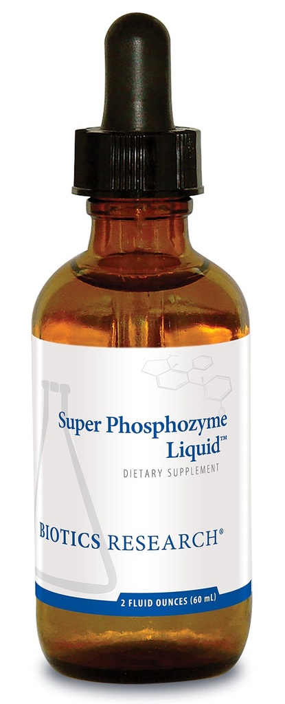 Biotics Research Super Phosphozyme Liquid– Fósforo em Líquido, Eletrólitos, Bons e Dentes Saudáveis, Produção de Proteínas, Suporte Energético, 40mg/Drop, 2 Fl Oz