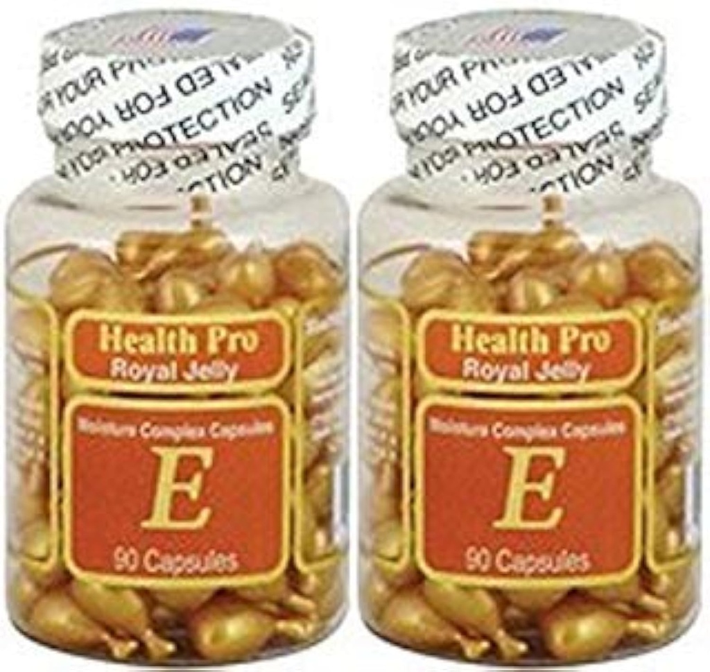 NU-Health Vitamina E óleo de pele Royal Jelly, 90 Softgels (Pacote de 2)