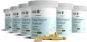Resbiótico ResB Suplemento Probiótico de suporte pulmonar - Suplemento de saúde pulmonar para fumantes, Gut Health, Imune Support, Respiratory Care, Holy Basil, Turmeric, Clinically Tried - 360 Cápsulas (6 garrafas)