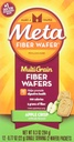Fibra de Metamucil Wafers Apple Crisp 24 Cada (Pacote de 6)