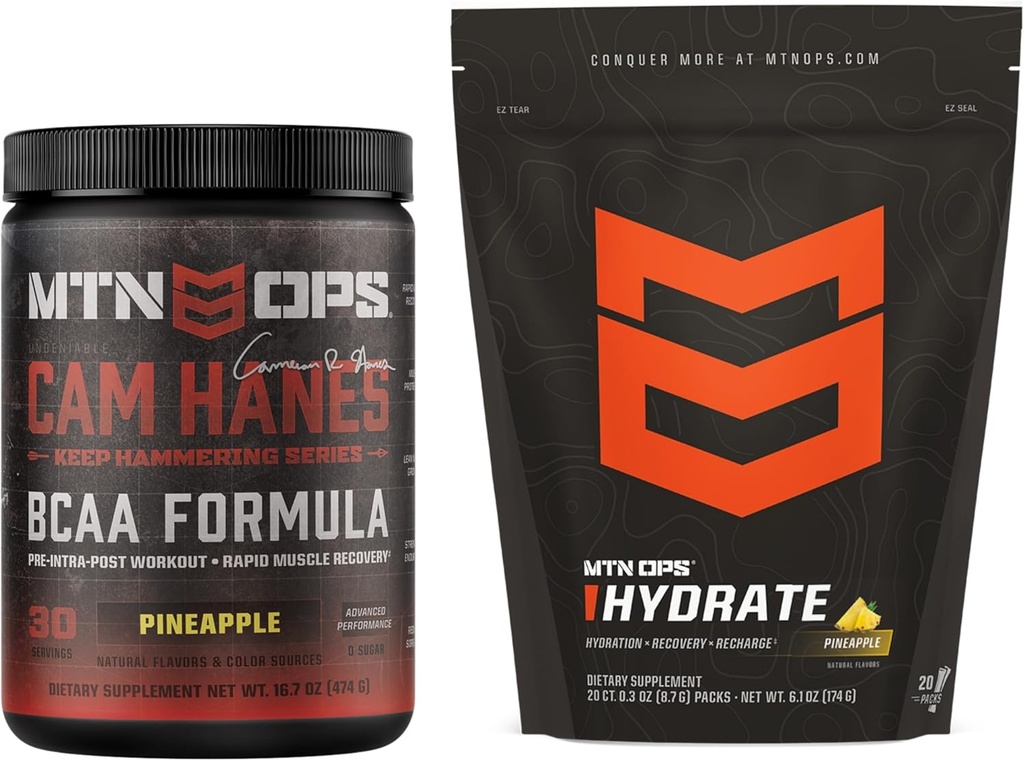 MTN OPS BCAA Abacaxi + Pacote de abacaxi hidratado