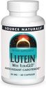 Fonte Naturals Lutein com FloraGLO 20 mg Carotenóide antioxidante - 60 Cápsulas