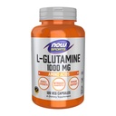 NOW Foods Sports Nutrition, L-Glutamina, Double Strength 1000 mg, Amino Acid, 120 Veg Cápsulas