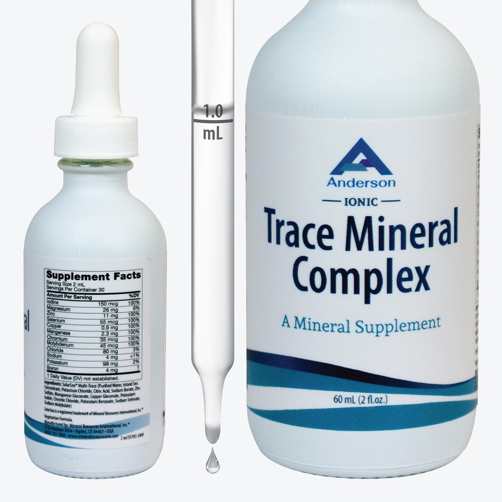 Trace Mineral Complex (Steptrum Minerals Full Spectrum) Gotas Minerais Líquidas Iónicas para Água (Elétrodos), Hydration Supplement (Suplemento de Hidração)