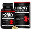 Erva de cabra com tesão para homens e mulheres - [20% Icariins Max Strength] - resistência, resistência, circulação, articulação e apoio de volta - Maca Root, Ginseng, Yohimbine, Tribulus, L-Arginina - EUA Made - 60 Conde