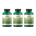 Swanson Milk Thistle - Suplemento de suporte de ervas do fígado - Fórmula natural que ajuda a manter a saúde geral e bem-estar - (100 cápsulas, 500mg cada) 3 Pack