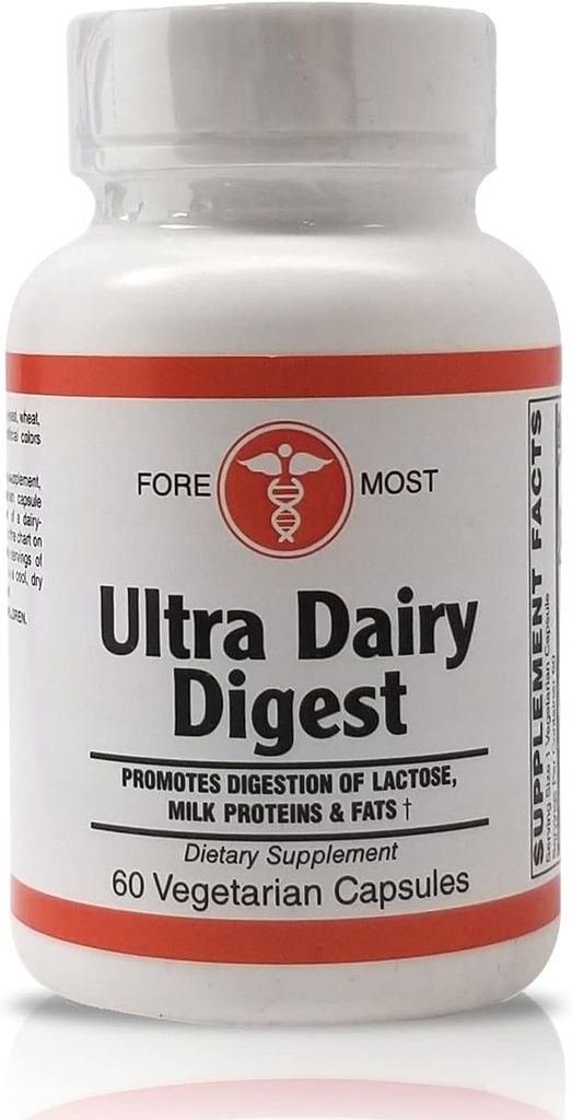 Saúde Holística Ultra Dairy Digest 60 Cápsulas