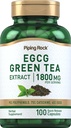 Piping Rock EGCG Green Tea Extract 1800 mg □ 100 Cápsulas