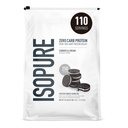 Isopure Zero Carb 100% Puro Whey Isolate Protein Powder, Lactose Free, Gluten Free, com vitaminas, biscoitos e creme, 25g Protein Per Serving, 7,5 Lbs, 110 Servings (Packaging May Vary)